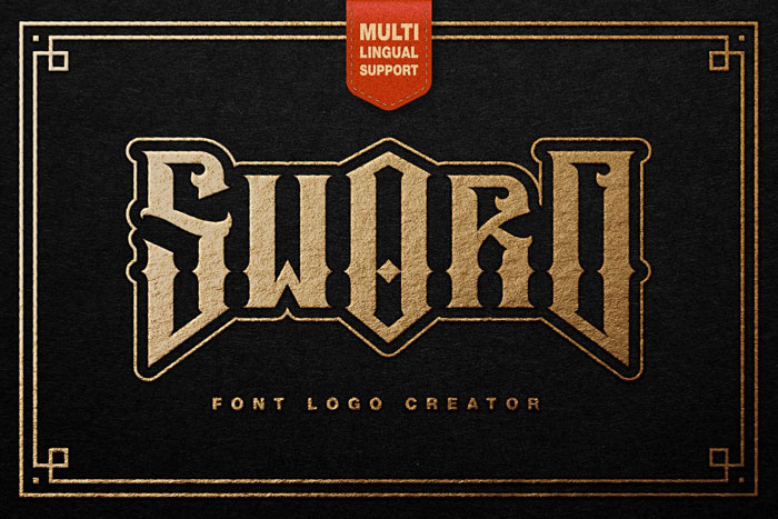 Sword A collection of heavy metal fonts for that awesome band cover you wanted