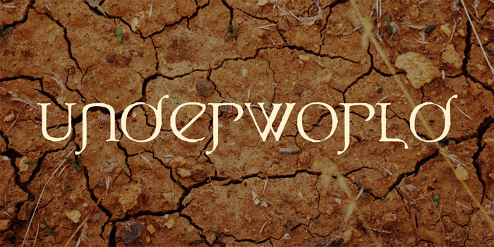 Underworld Awesome movie fonts to create posters and movie titles