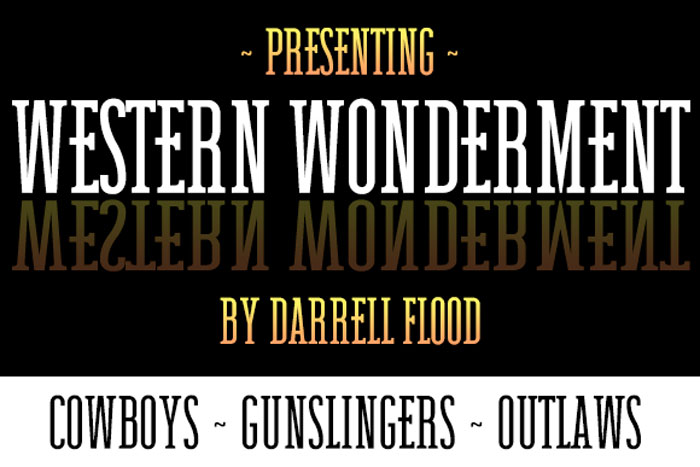 Western-wonderment Classic western font examples you should check out now