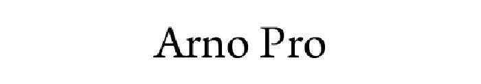 arnopro-700x123 12 Fonts Similar to Times New Roman (Alternatives to use)
