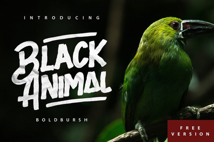 black-animal-700x466 Cool neon font examples you should have
