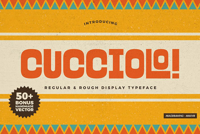 cucciolo You should use these Mexican fonts. They're a big deal