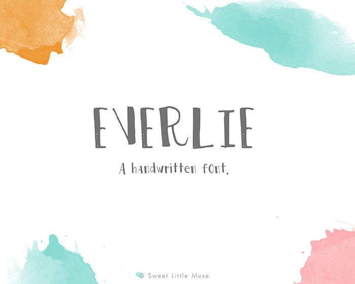 everlie-700x560 27 Cool Magazine Fonts You Should For Editorial Design