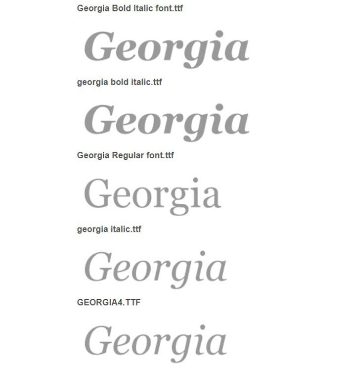 georgia-1-700x744 12 Fonts Similar to Times New Roman (Alternatives to use)