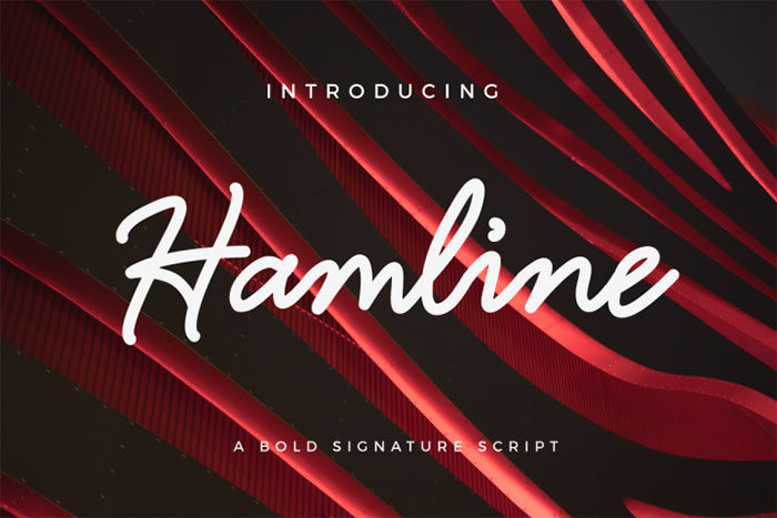 hamline-700x467 Cool feminine fonts to download and use in your projects