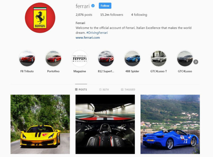 instagram-700x516 The Ferrari logo and the history behind its design