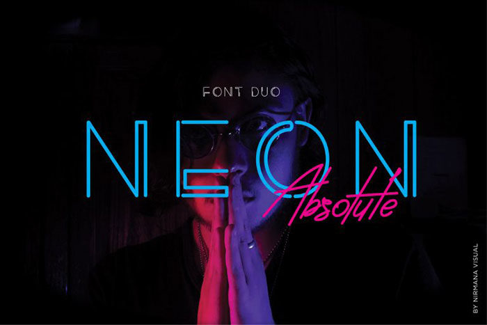 neon-absolute-700x467 Cool neon font examples you should have