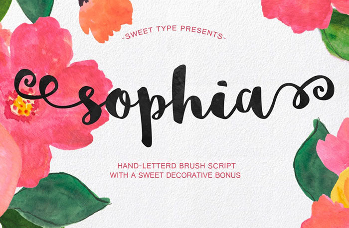 sophia-700x458 Cool feminine fonts to download and use in your projects