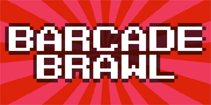 Barcade-Brawl Ever thought about using a pixel font? Check out these cool ones
