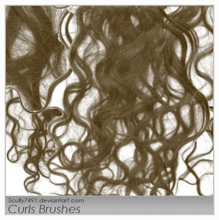 Curls-Curly-effect-for-Photoshop-7-700x703 Photoshop hair brushes you can download (Free and premium options)