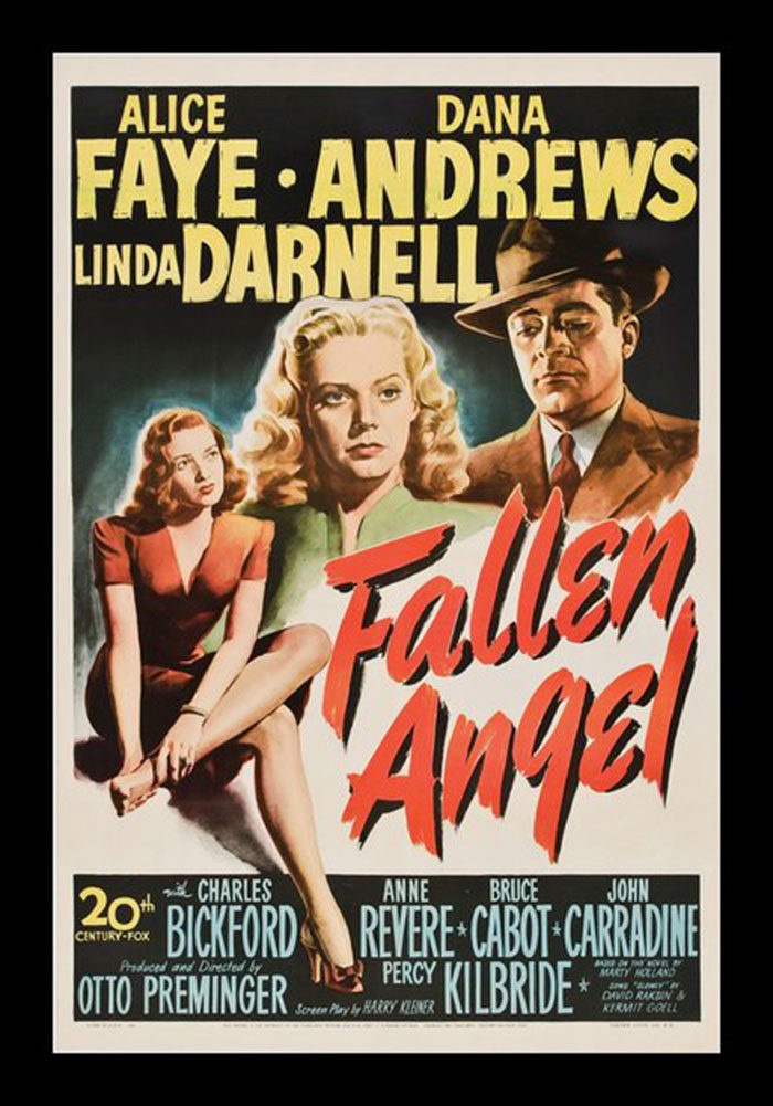 Fallen-Angel-700x1001 Classic movie posters: Showcase of impressive designs