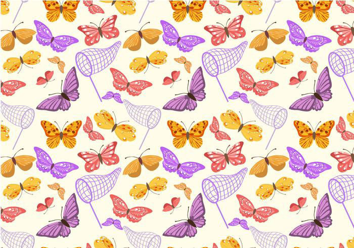 Free-Butterfly-Pattern-Vectors-700x490 Floral vector graphics you can download today to design with them