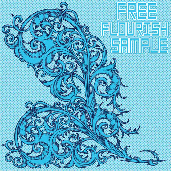 Free-Flourish-Vector-Great-quality-details-700x700 Floral vector graphics you can download today to design with them