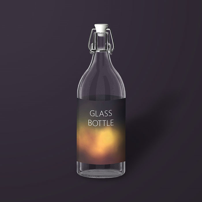 Free-Glass-Bottle-PSD-700x700 Download a water bottle mockup from these templates