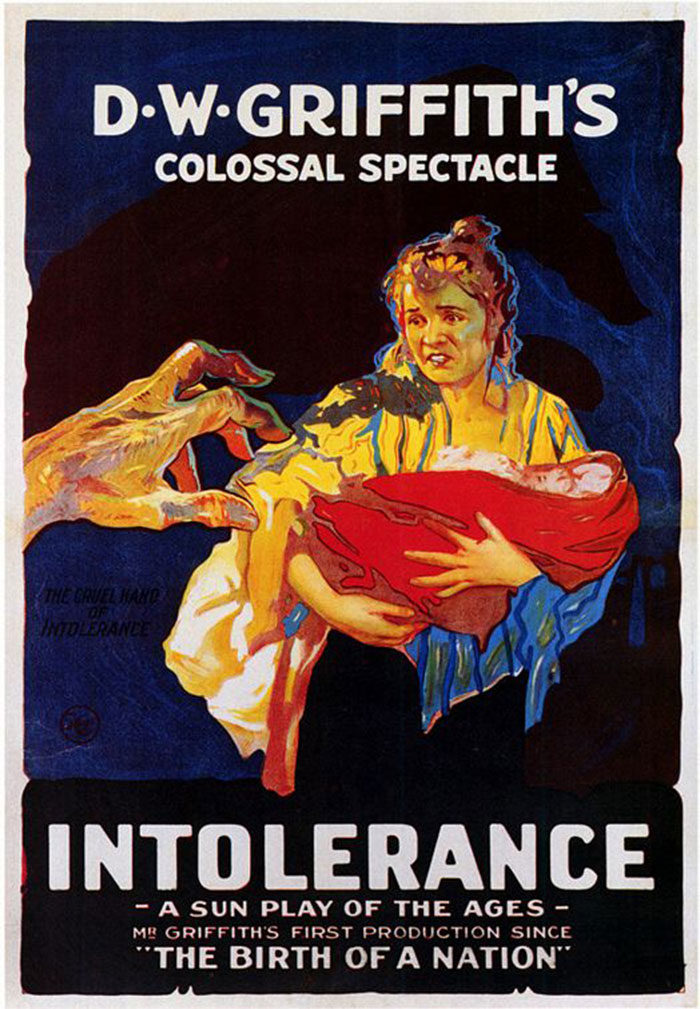 Intolerance-700x1009 Classic movie posters: Showcase of impressive designs