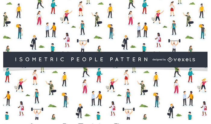 Isometric-People-vectors-700x412 Vector people designs you should download or your projects