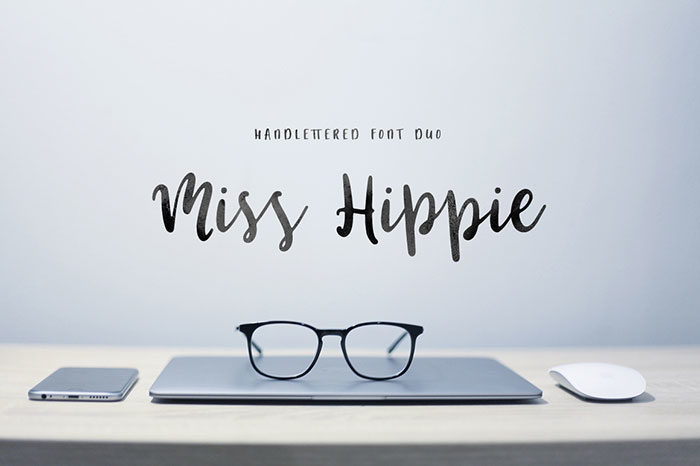 Miss-Hippie-DUO-700x466 Check out these Hippie font examples: Free and Premium