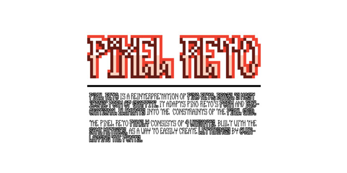 Pixel-Reto 29 Awesome Pixel Fonts For Designers