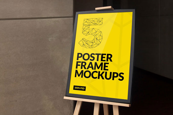 Poster-frame-mockup Frame mockup templates you can download today