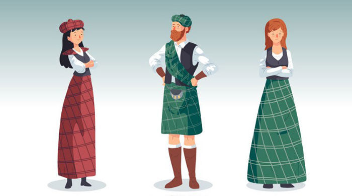 Scottish-Spirit-people-vector-700x389 Vector people designs you should download or your projects