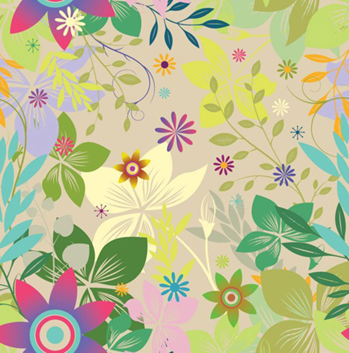 Seamless-Floral-Vector-700x709 Floral vector graphics you can download today to design with them