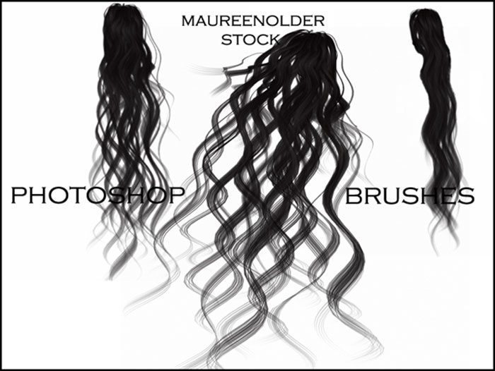 Stock-Photoshop-Brushes-hair-4-700x526 Photoshop hair brushes you can download: Free and premium options
