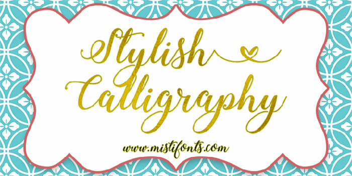 Stylish-Caligraphy Wedding fonts to create awesome print materials for the party