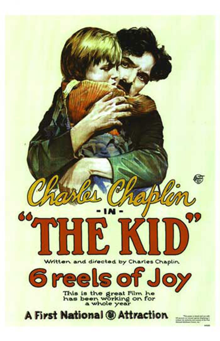 The-Kid-Chaplin-700x1086 Classic movie posters: Showcase of impressive designs