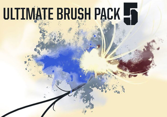 Ultimate-Brush-Pack-5-700x490 Photoshop hair brushes you can download: Free and premium options