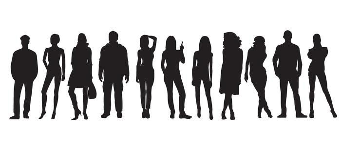 Vector-Silhouettes-700x300 Vector people designs you should download or your projects