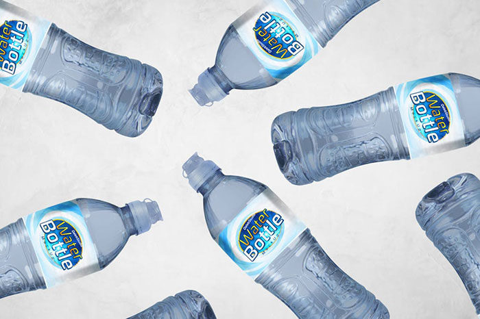 Water-Bottle-V.2-Mockup-700x466 Download a water bottle mockup from these templates