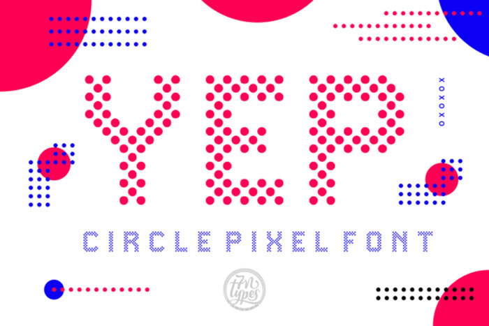Yep-font Ever thought about using a pixel font? Check out these cool ones