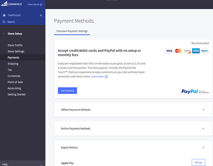 bigcommerce-payment-options-700x548 BigCommerce vs Shopify: Which one is better at what