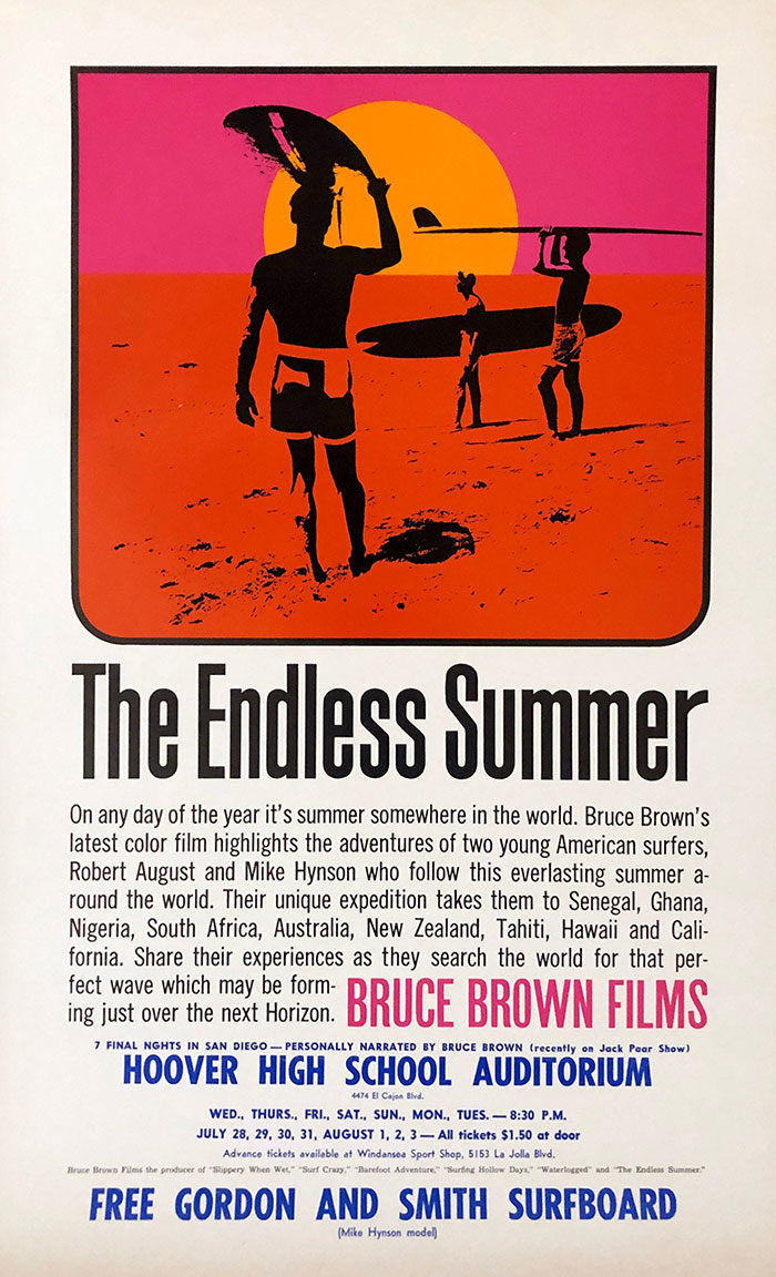 endless-summer-700x1152 Classic movie posters: Showcase of impressive designs