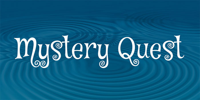 mystery-quest-700x350 Check out these Hippie font examples (Free and Premium)