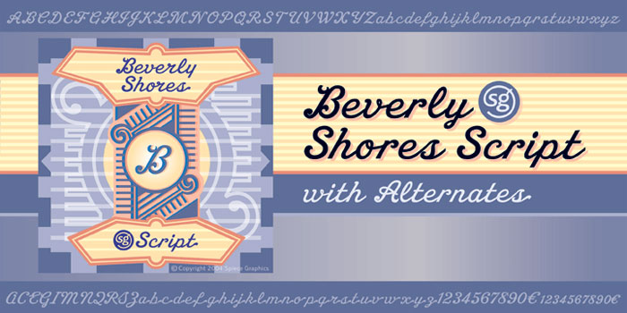 Beverly-Shores Baseball font examples that you can download for your project