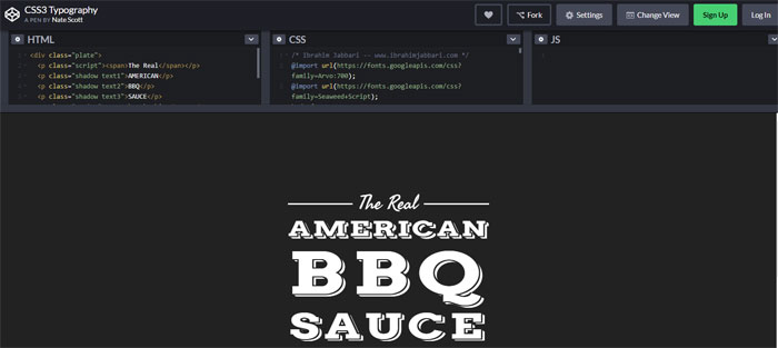 CSS3 Impressive CSS logo examples you should check out