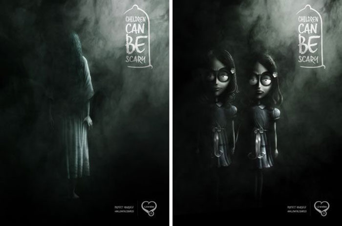 Children-can-be-scary-700x463 The best print ads that you will see today (55 examples)