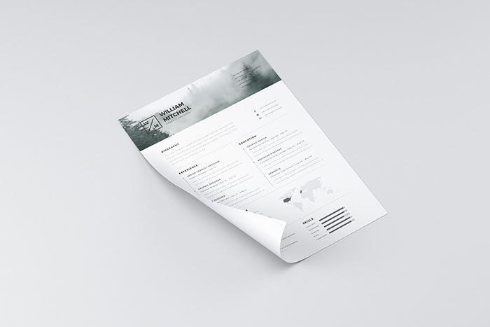 Clean-Resume-Template-700x467 Illustrator resume: How good resumes look (Templates included)