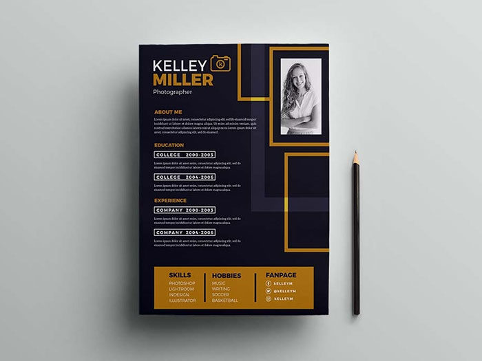 Free-Illustrator-Resume-Template-700x525 Illustrator resume: How good resumes look (Templates included)