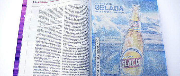 Glacial-700x298 The best print ads that you will see today (55 examples)