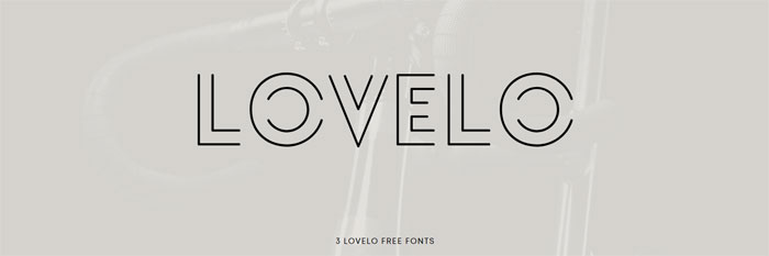 Lovelo The best fonts for print: Pick a few from this collection