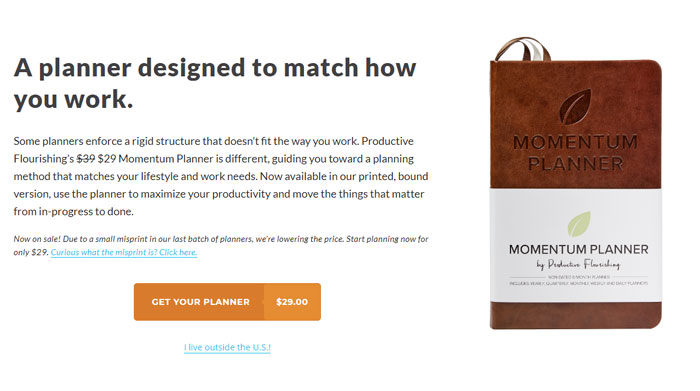 Mommentum-planner The best gifts for creative people that you can get online