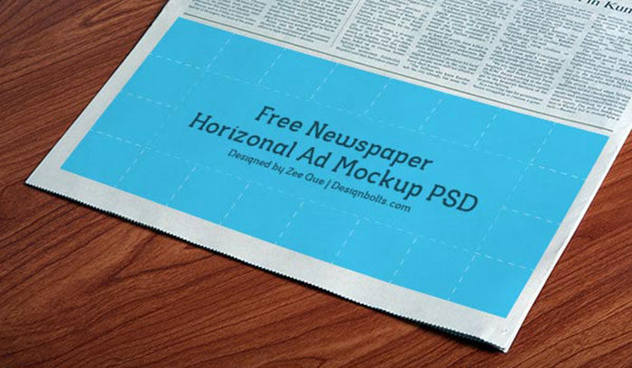 Newspaper-Ad-PSD-Mockup-Available-in-Horizontal-Design-A-classic-look-700x408 Get a newspaper mockup from this handpicked list (Free and Premium)