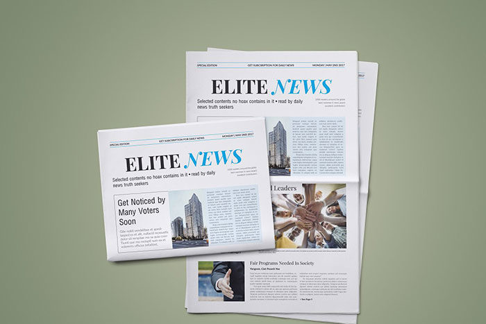Newspaper-Elite-Premium-700x467 Get a newspaper mockup from this handpicked list (Free and Premium)