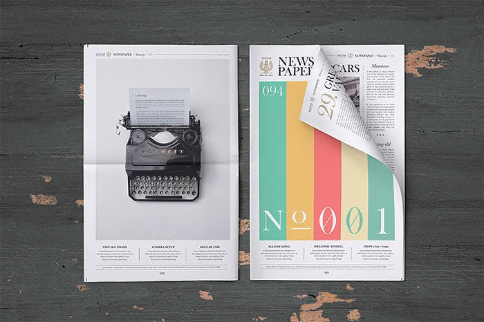 Newspaper-Mockup-Free-PSD-700x466 Get a newspaper mockup from this handpicked list (Free and Premium)