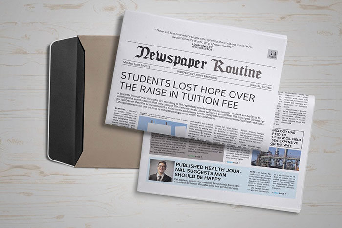 Newspaper-Template-14-Pages-700x466 Get a newspaper mockup from this handpicked list (Free and Premium)