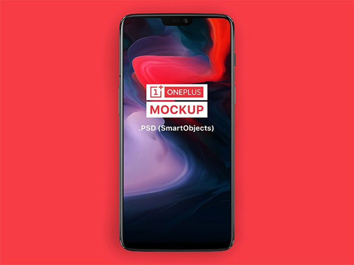 One-plus Phone mockup examples that you can quickly download