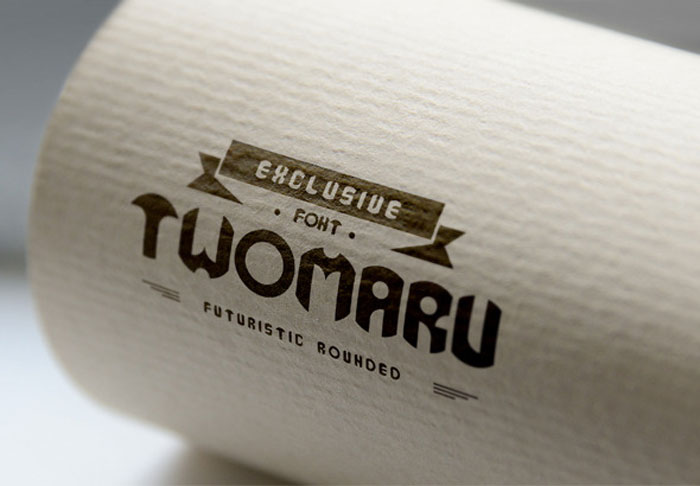Twomaru Rounded fonts examples to use in modern designs
