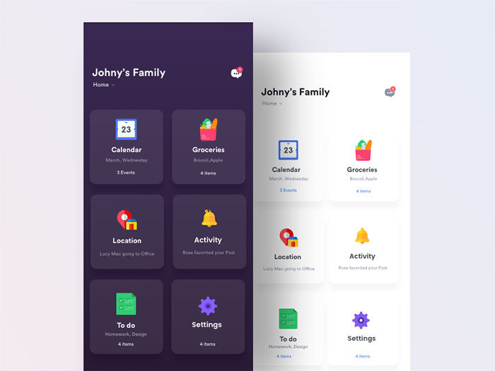 family_app-700x525 Tools and good examples of how Android UI design is done